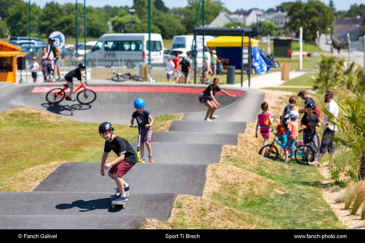 Démonstration de skate, bmx et trotinette _ « Sport Ti Brec’h en fête » le  dimanche 7 juillet 2019