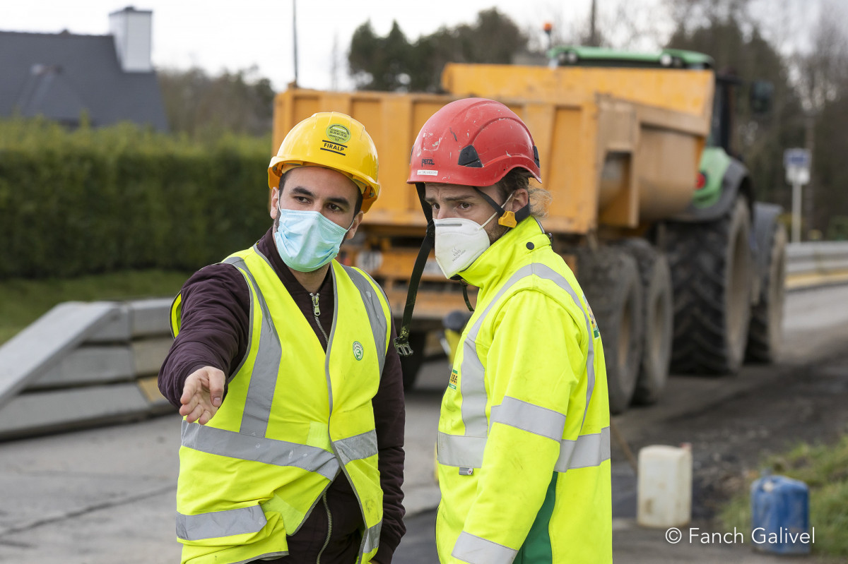 Chantier _ Entreprise Sobeca à Landivisiau