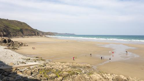Bonaparte beach in Plouha