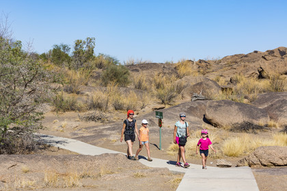 Le parc national des Chutes d'Augrabies. Cap du Nord, Afrique du Dud
