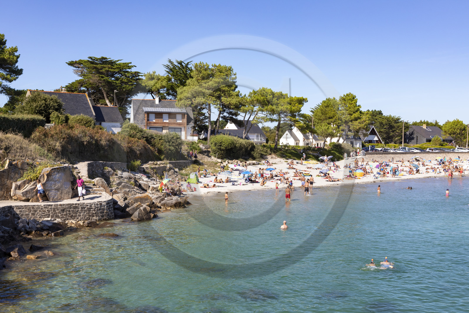 Plage de Ty Bihan à Carnac