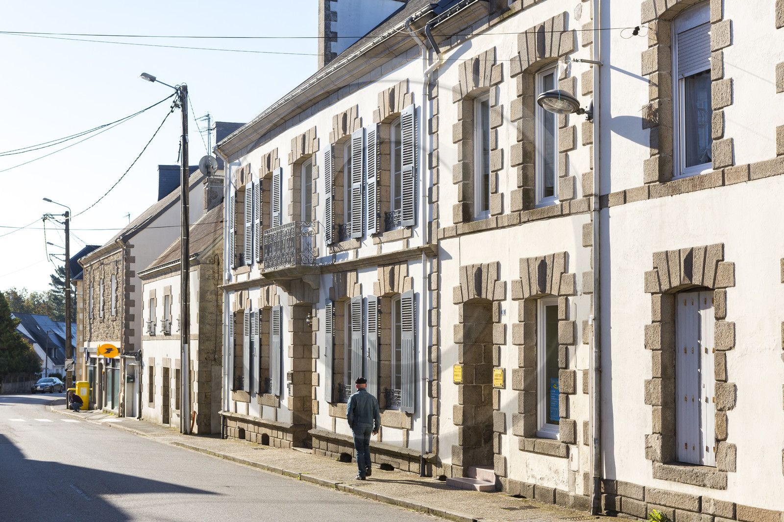 Le bourg de Bubry