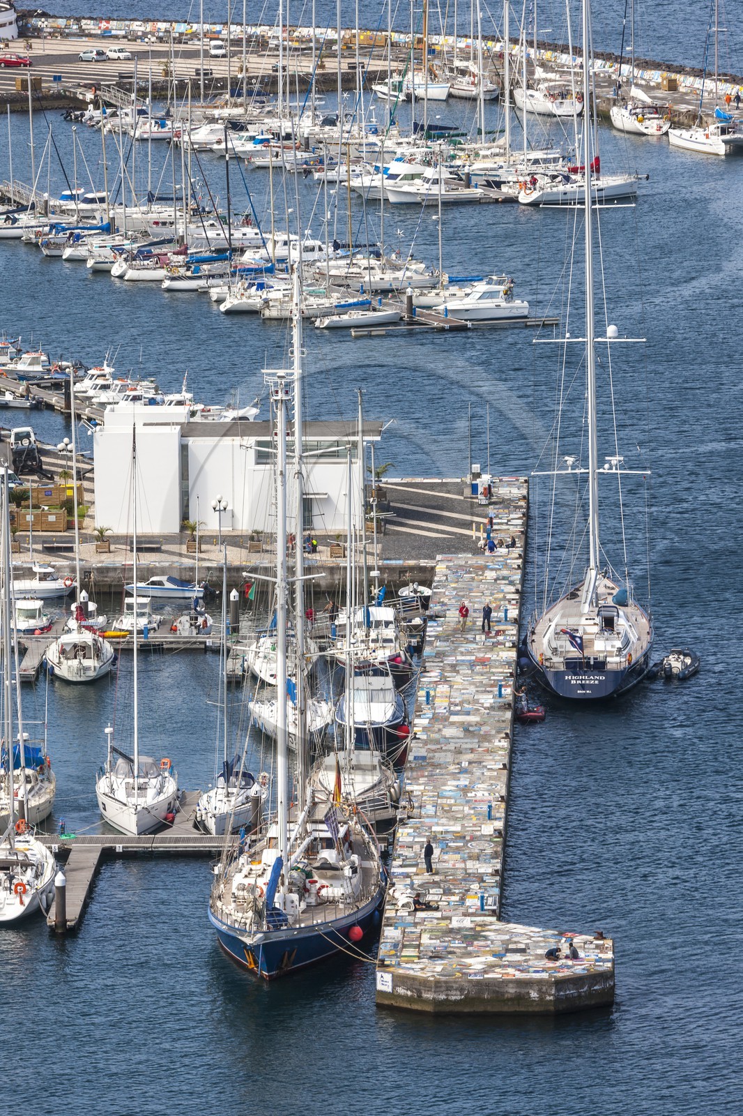 Le port d' Horta_Faial_Archipel des Açores