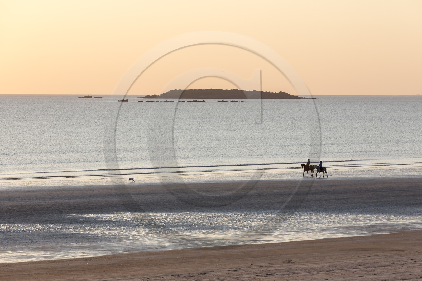 La plage de la Guérite à Plouharnel
