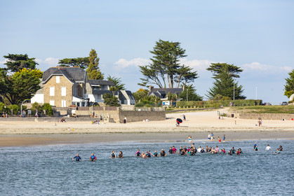 Toulhars beach in Larmor-Plage