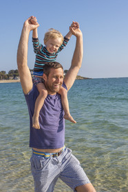 vacances à Carnac en famille _ Plage de Saint-Colomban
