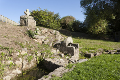 Fountain of Kerderff in Larmor-Plage