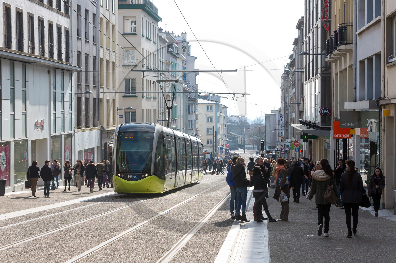 Rue Jean Jaures à Brest