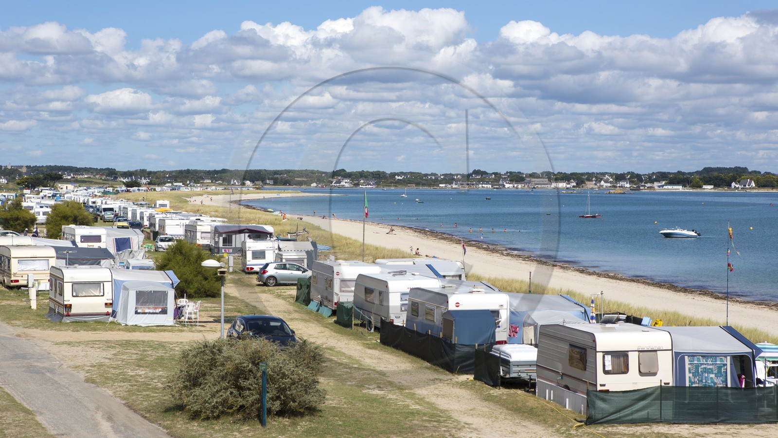 Le camping des sables Blancs _ Plouharnel