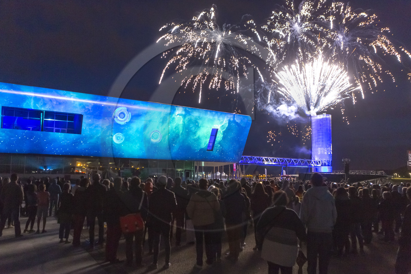 2018_Ports in celebration, the 10 years of the city of sailing _ Lorient _Sound and light show.