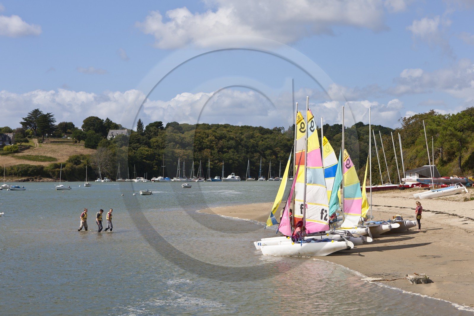 Sailing school on the Laita _ Guidel