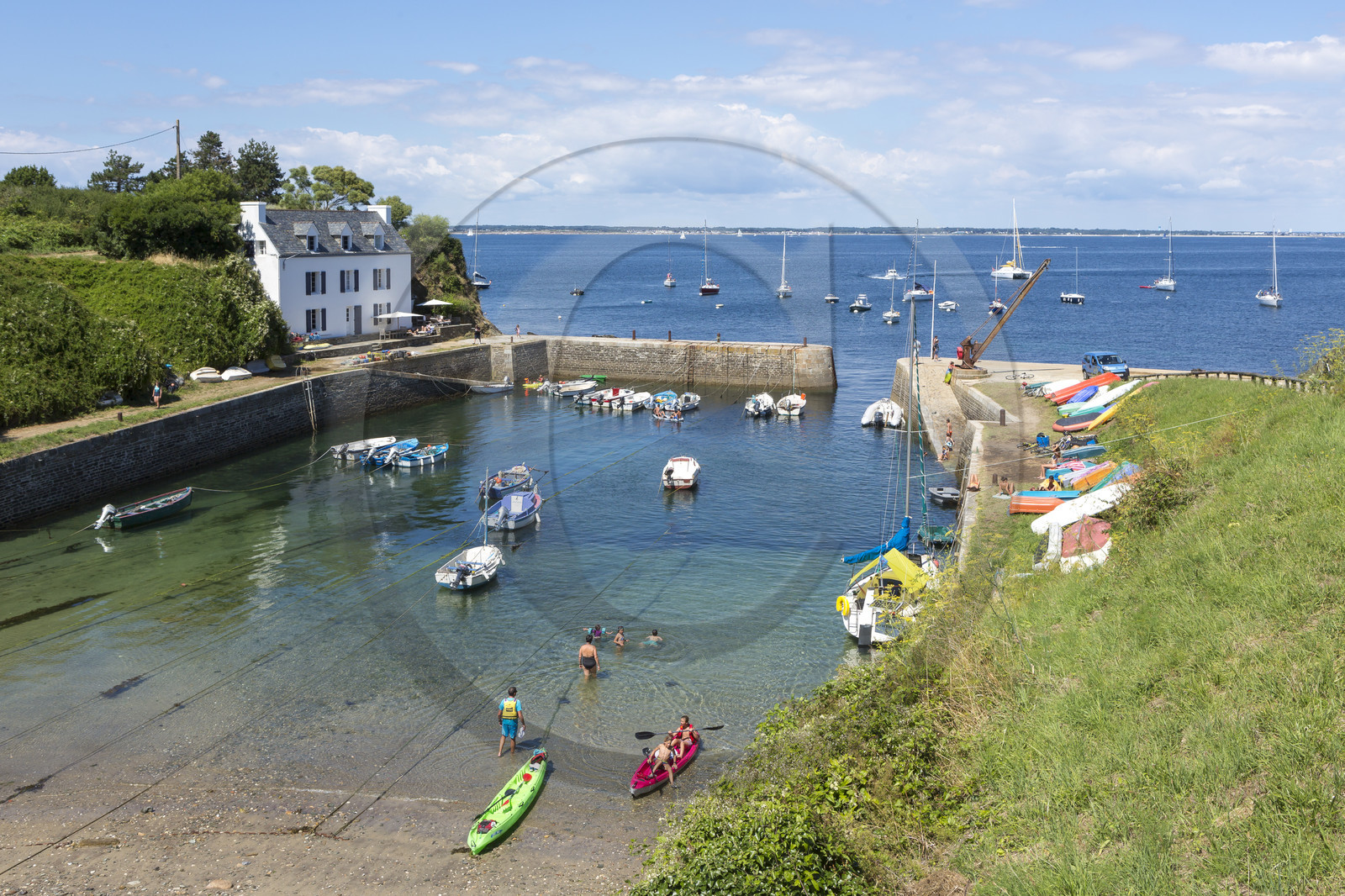 Port Lay à Groix