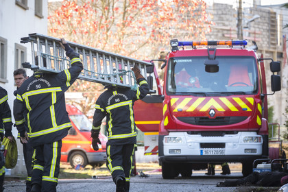 Ploemeur Firefighter Exercises