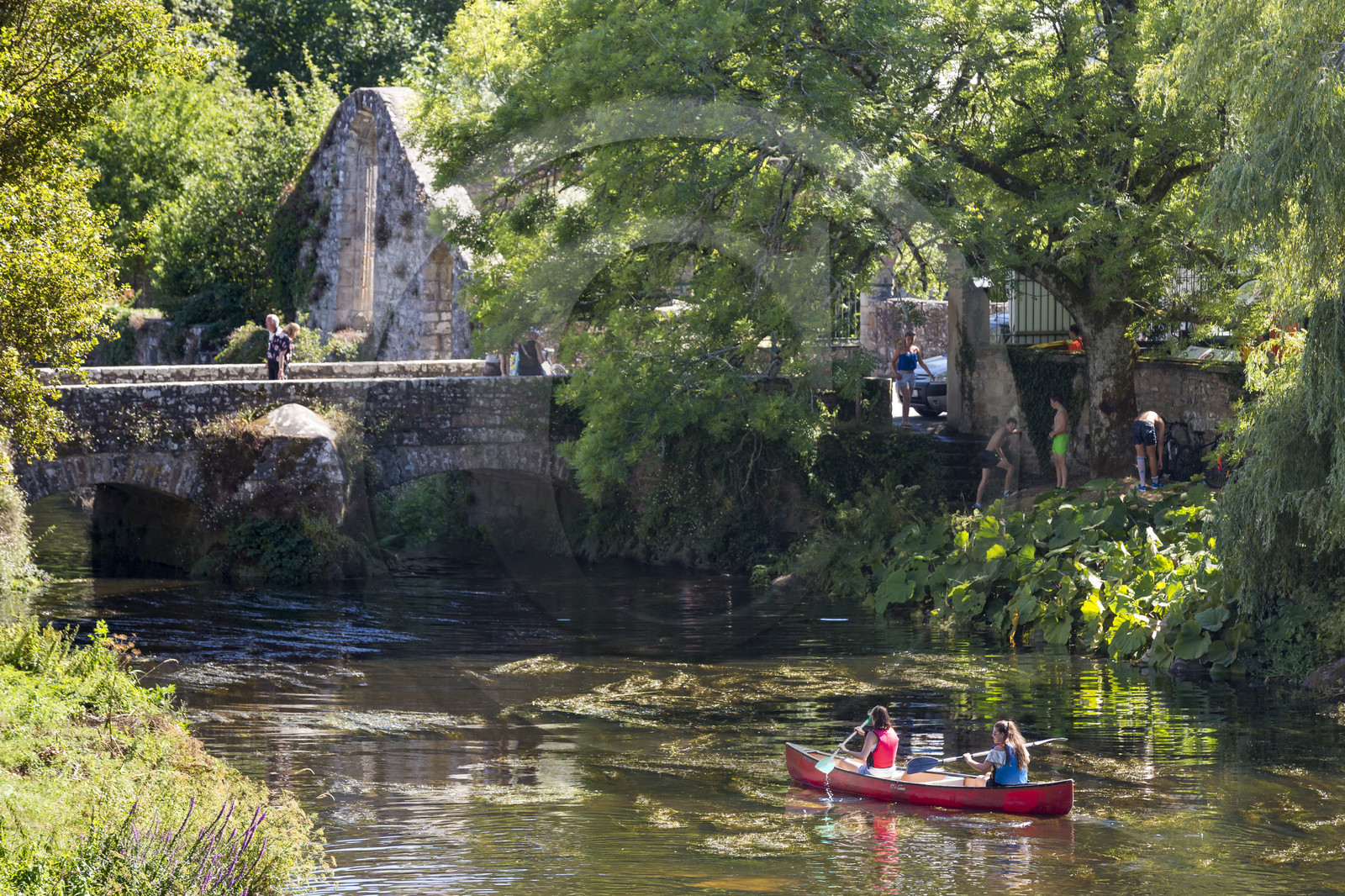 Canoé et Kayak sur le Scorff.