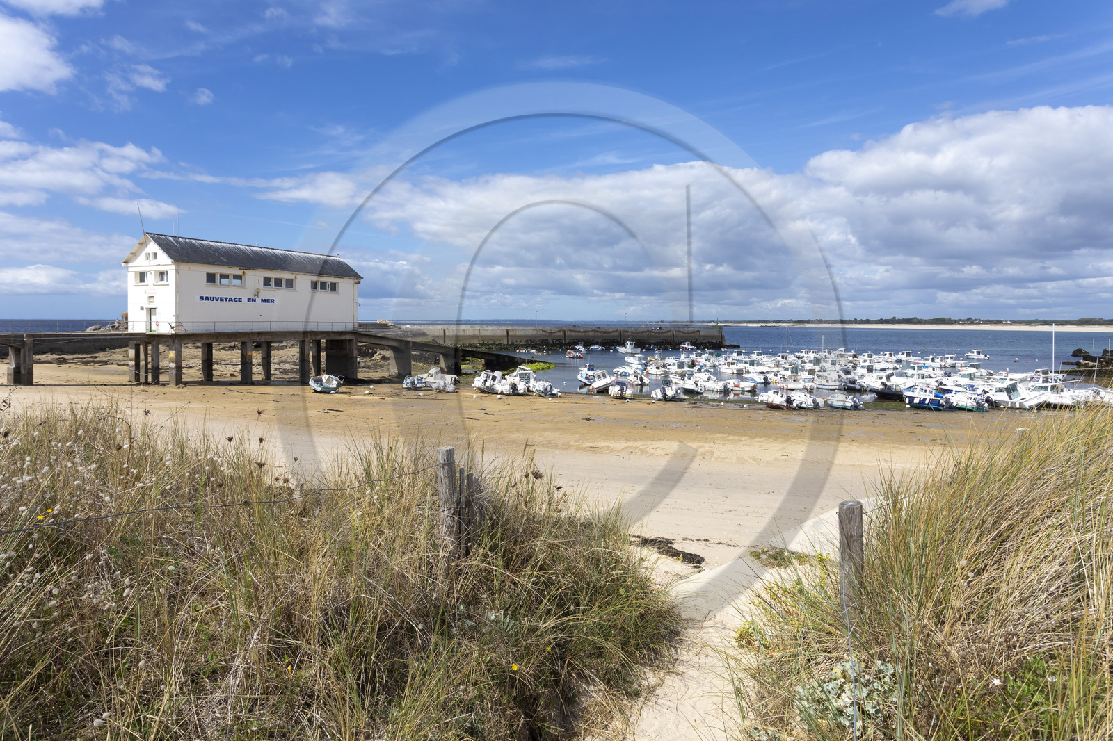 Le port de Trévignon à Trégunc dans le Finistère