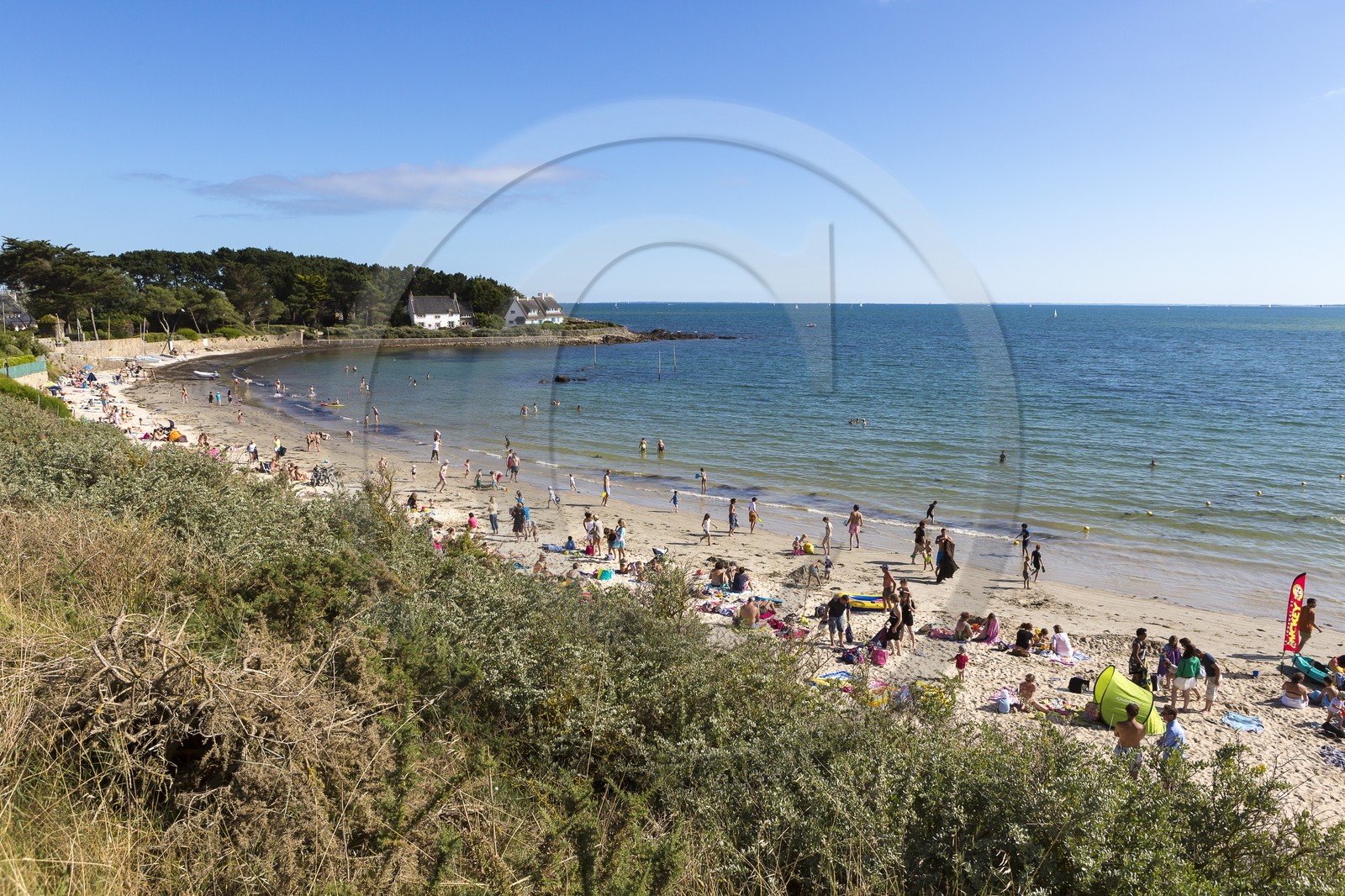 La plage de Kervillen _ La Trinite sur mer