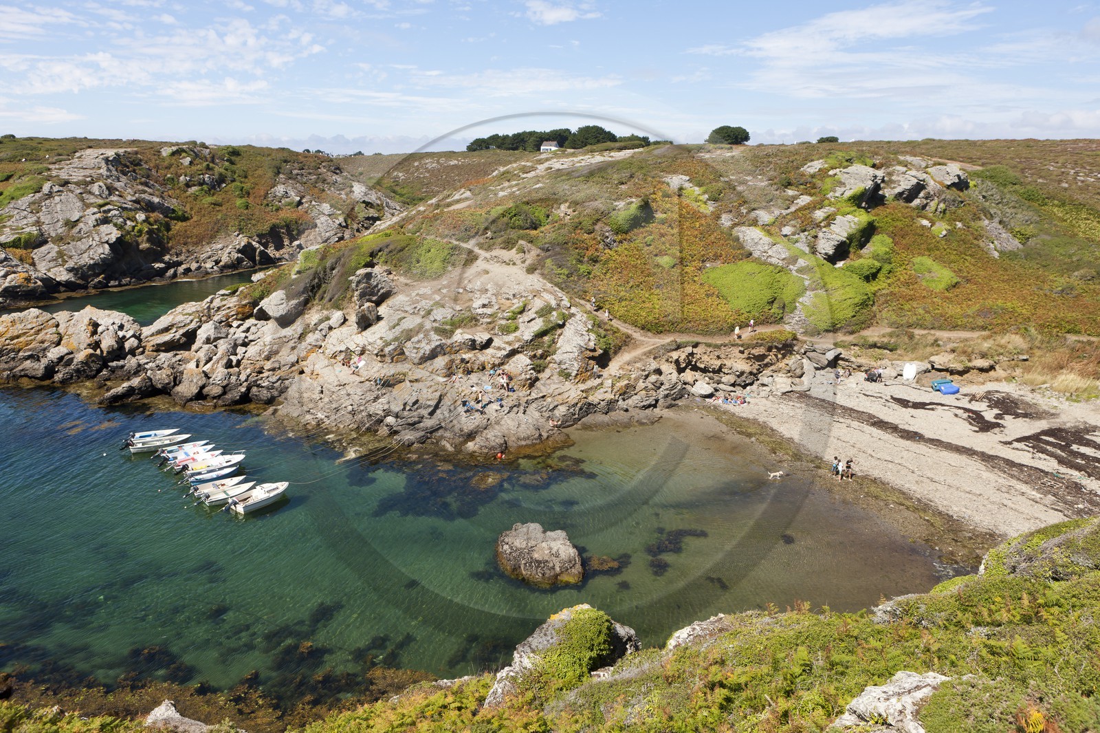 La crique du port Saint Nicolas