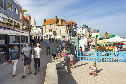 The beach of Port-Maria in Larmor-Plage.