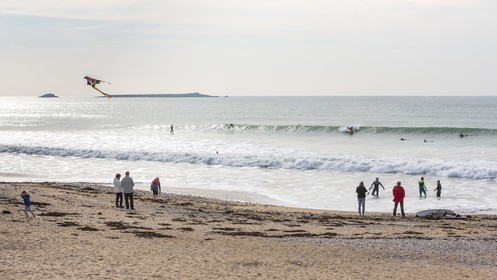 Mane Gwen beach in Plouharnel