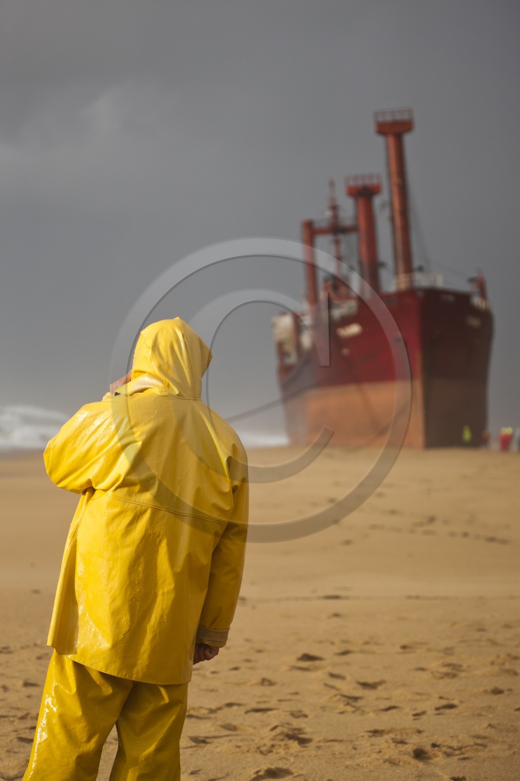Echouage du Cargo TK Bremen _ Erdeven