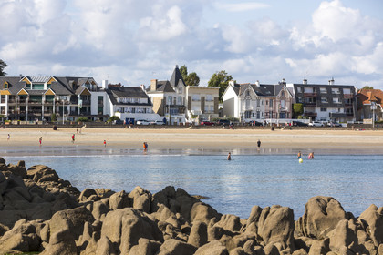 Toulhars beach in Larmor-Plage