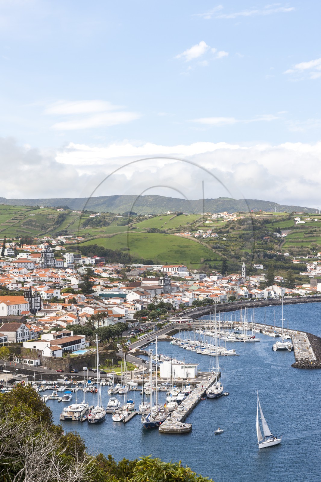 Le port d' Horta_Faial_Archipel des Açores