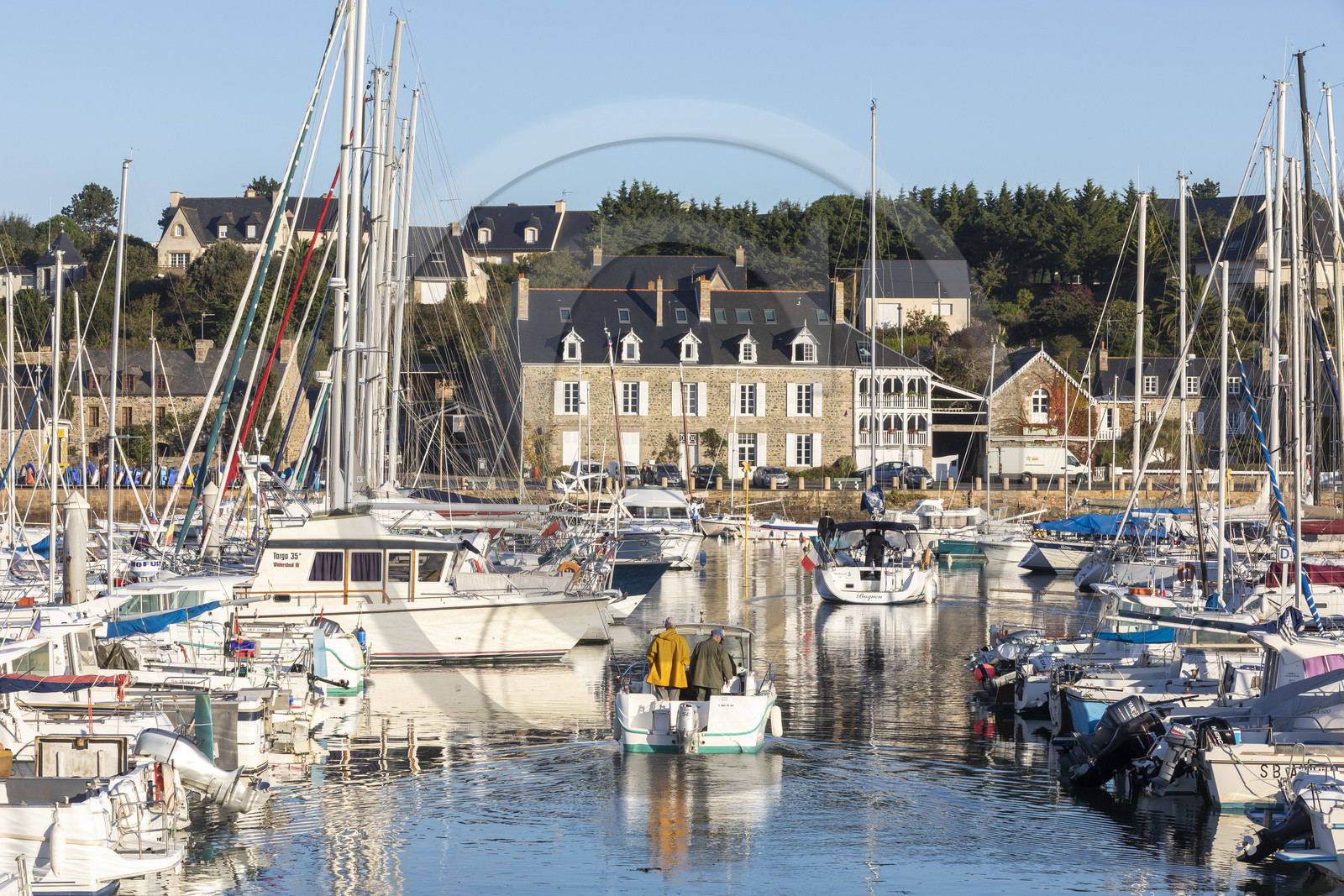 The port of Dahouet in Pléneuf-Val-André
