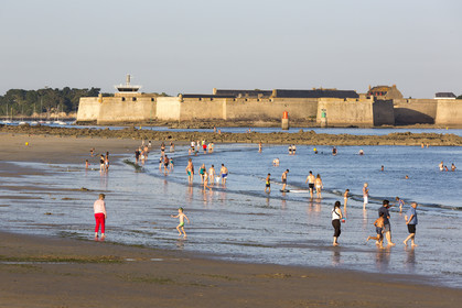 Plage des Toulhars à Larmor-Plage