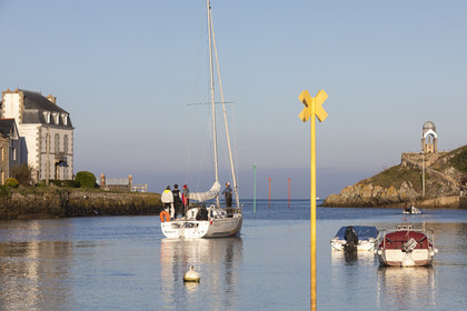 The port of Dahouet in Pléneuf-Val-André