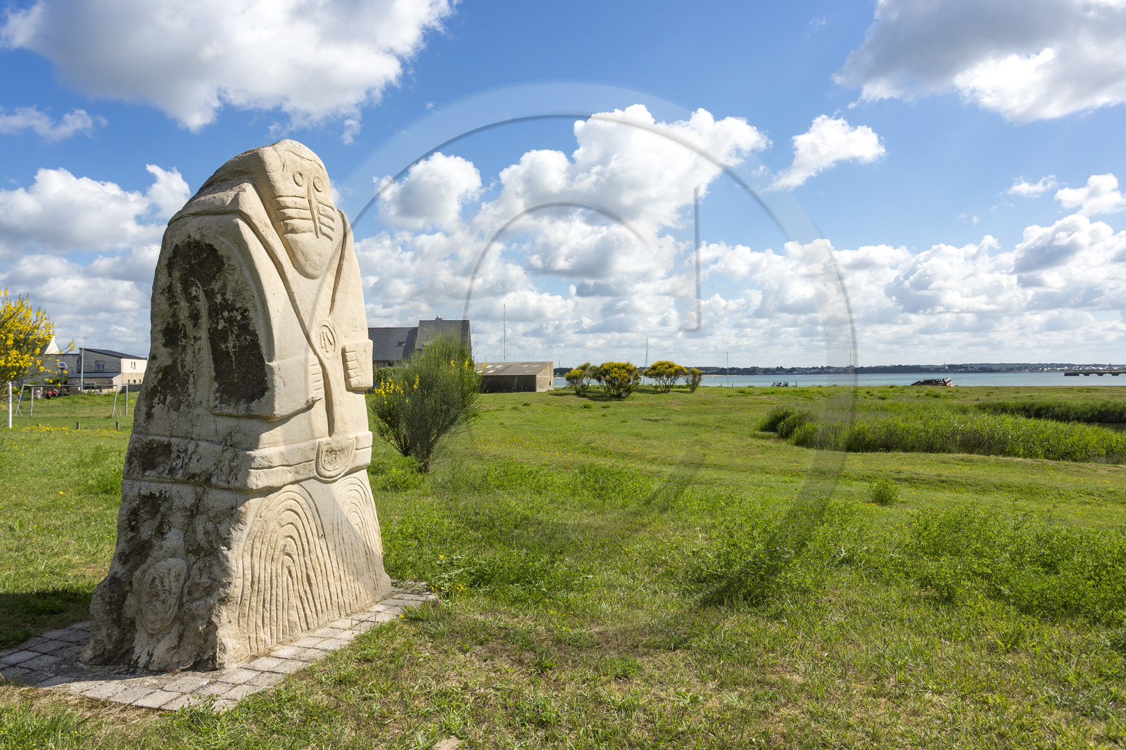 Sculpture du peuple des dunes _ Gavres