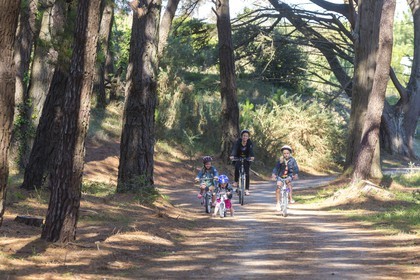 The greenway in Plouharnel.