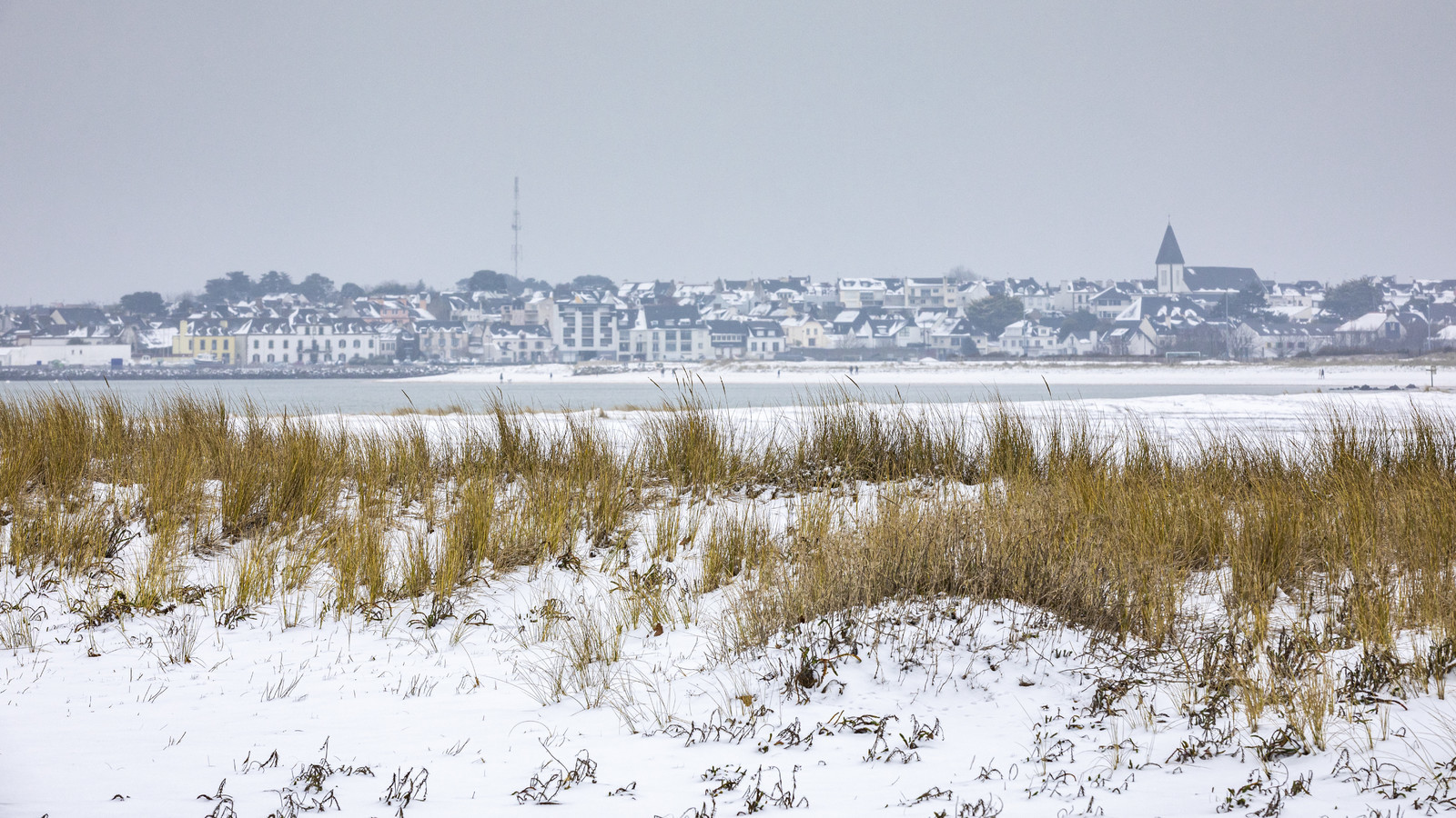 Etel sous la neige