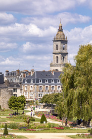 Le jardin des remparts à Vannes