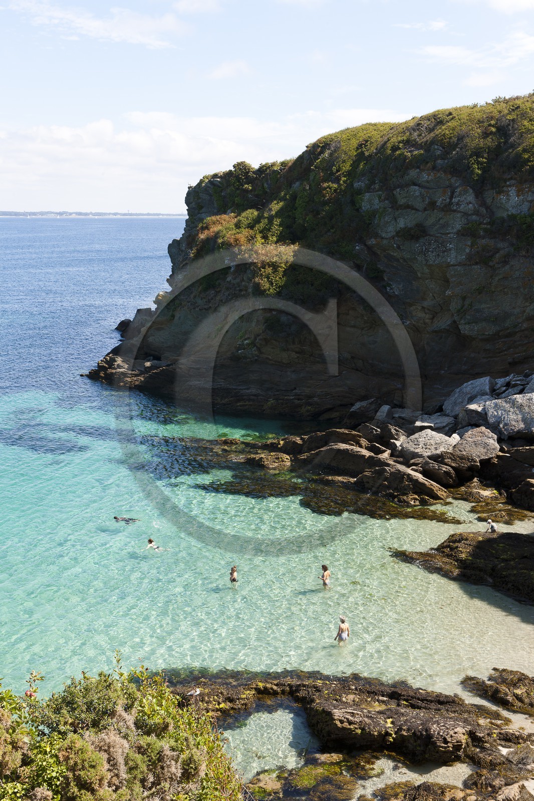 La crique de Poulziorec - Ile de Groix