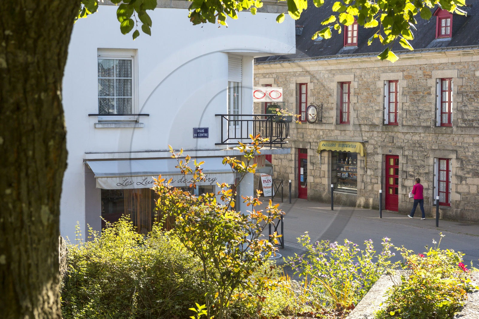 Le bourg de Bubry