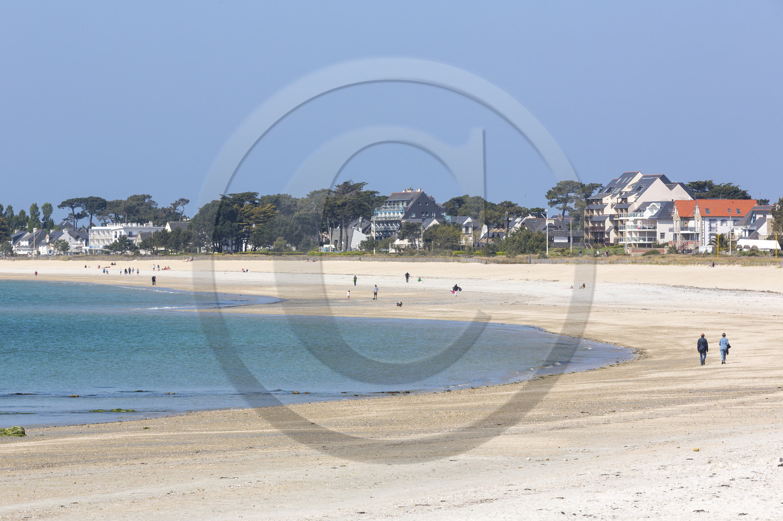 La grande plage de Carnac