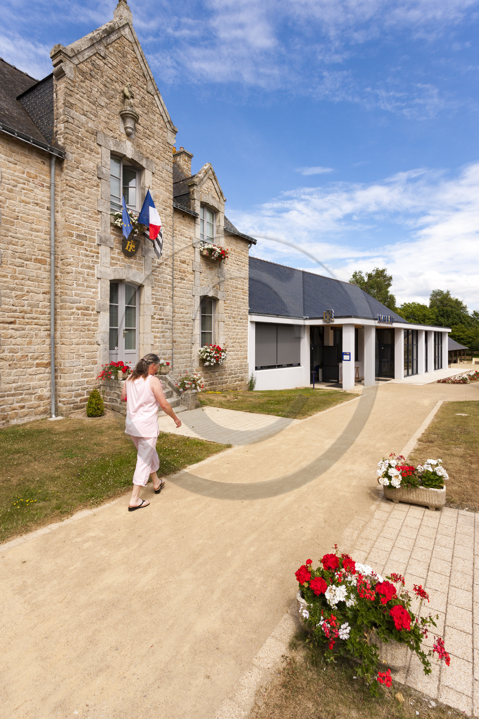La mairie de Brandérion