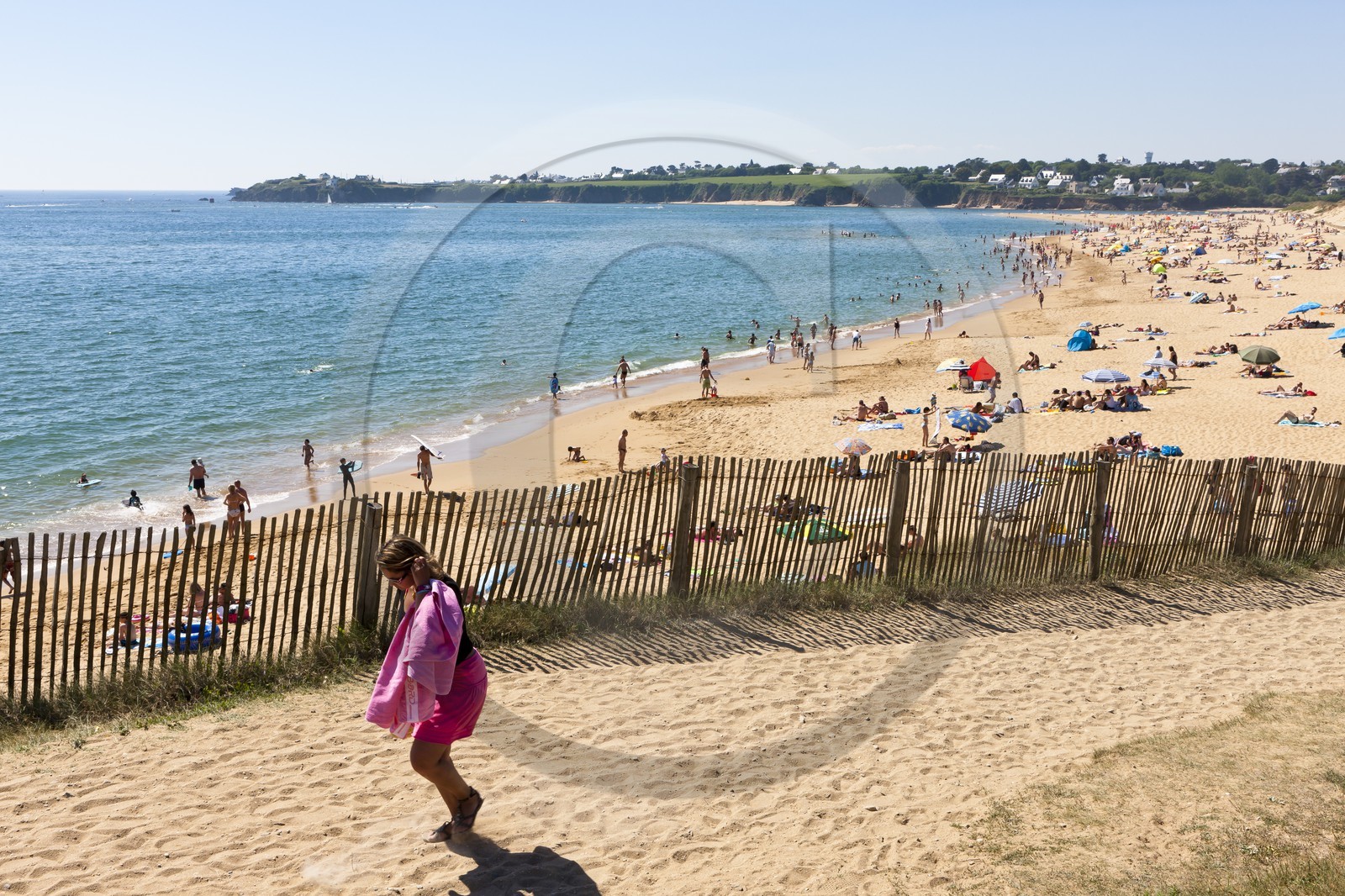 Beach of La Falaise_Guidel