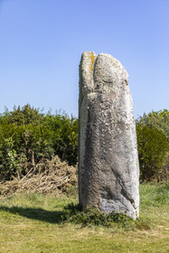 Le menhir de Kermaillard à Sarzeau
