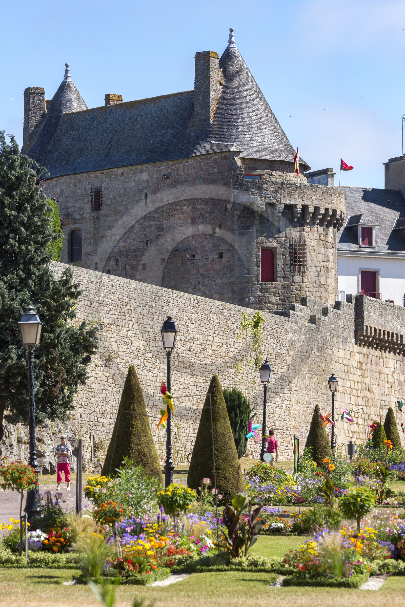 The towers Bro Erec'h _ Hennebont