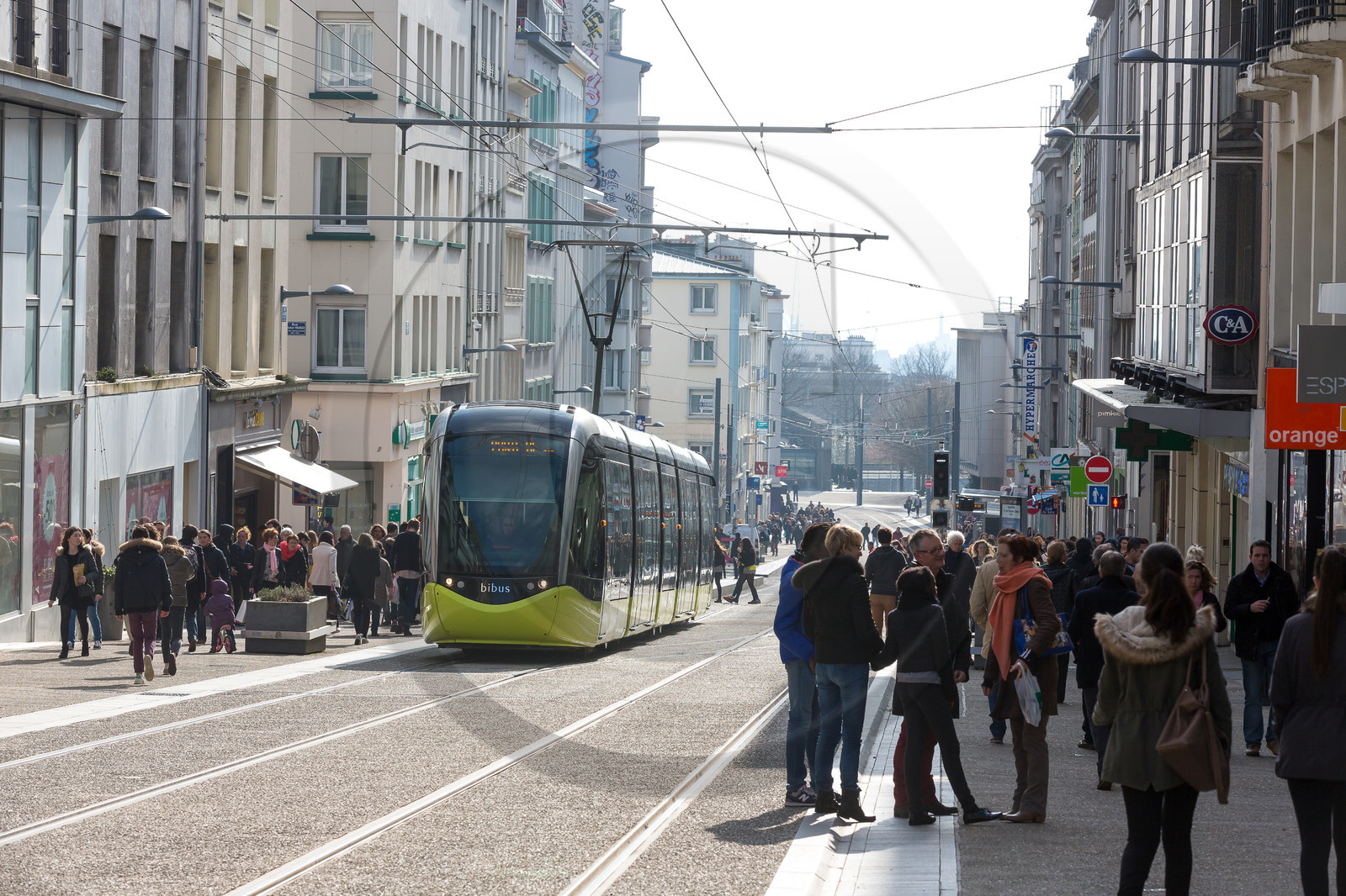 Rue Jean Jaures à Brest