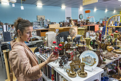 thrift shop at Caudan, comptoir du réemploi