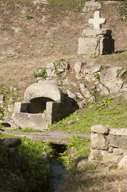 Fountain of Kerderff in Larmor-Plage