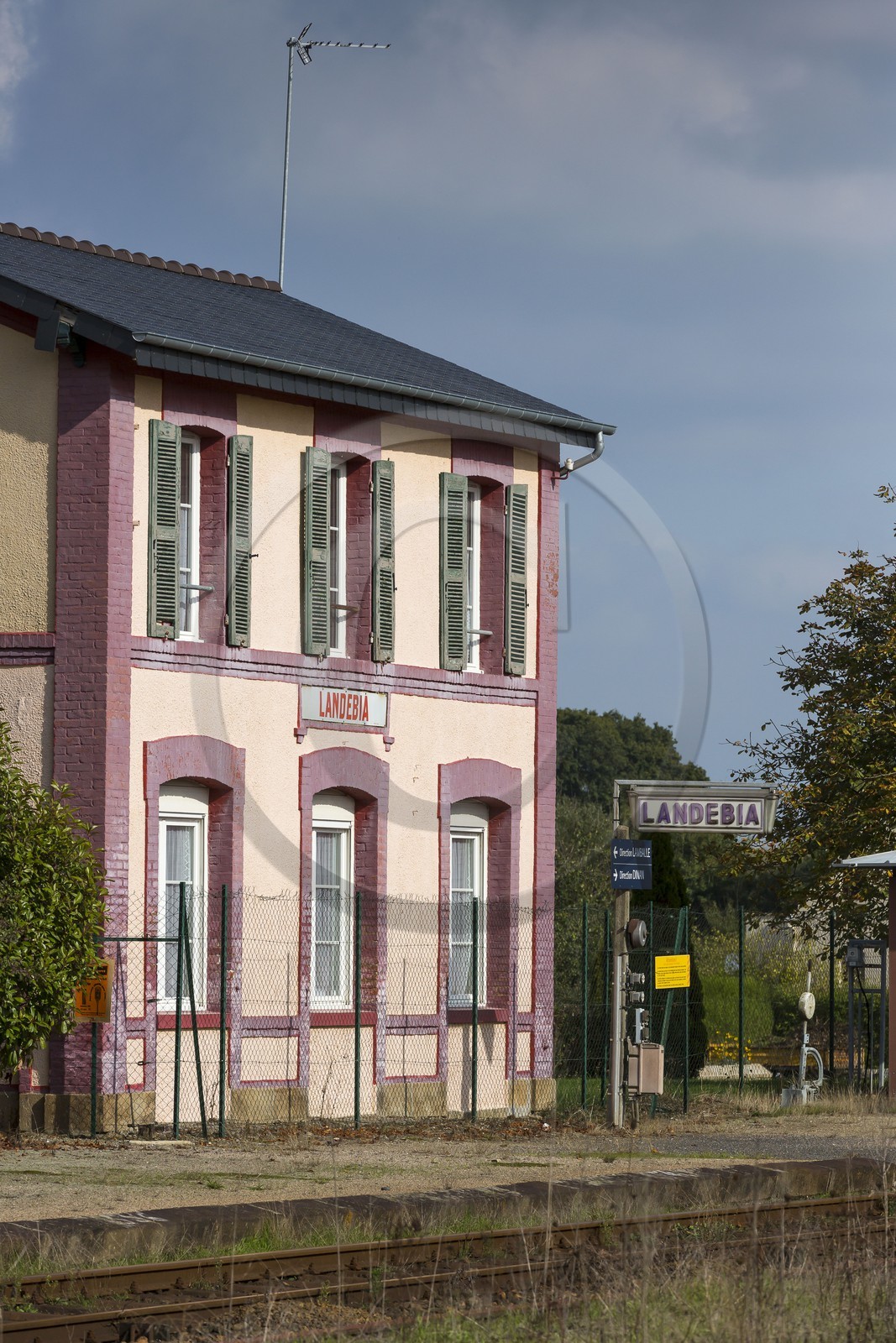 La gare de Landébia