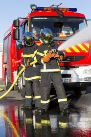 Fire station of Ploemeur.
