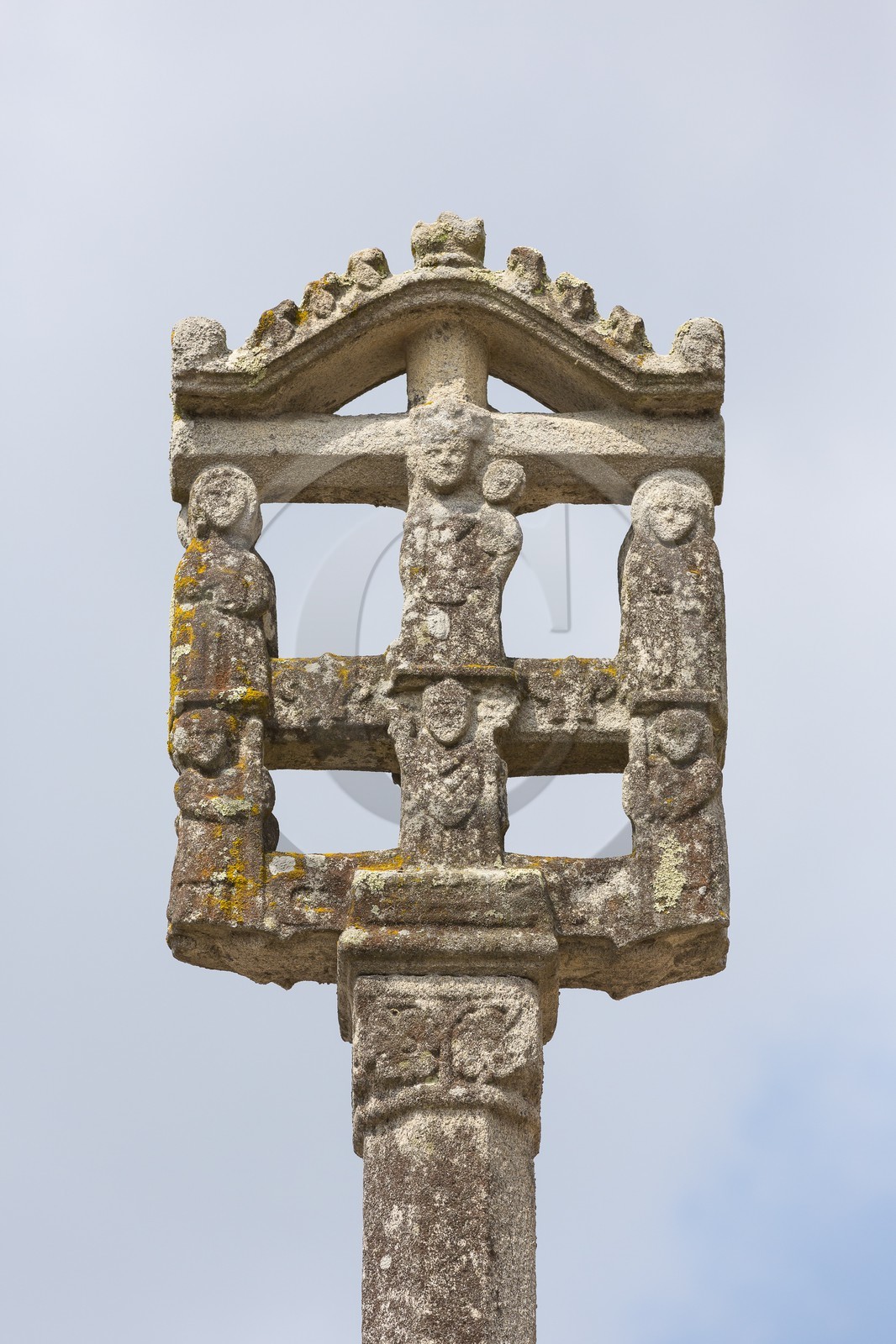 Calvaire de l' église de Saint Eloi _ Landébia