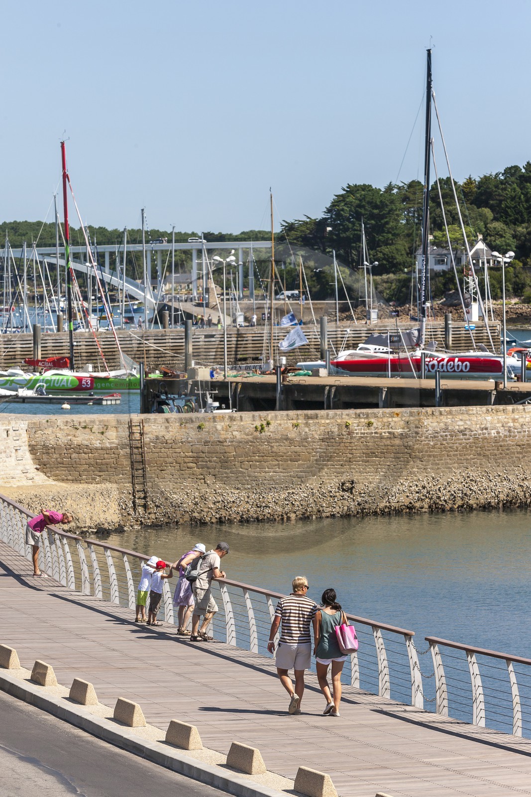 La cours des Quai