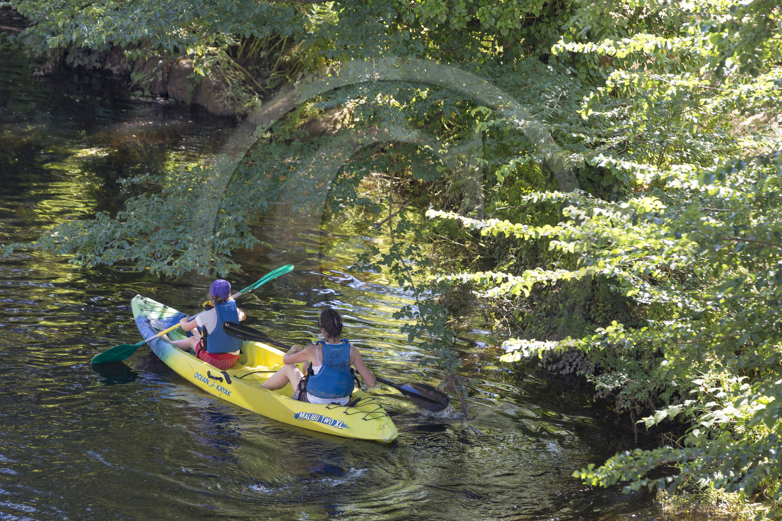 Canoeing and Kayaking on the Scorff.