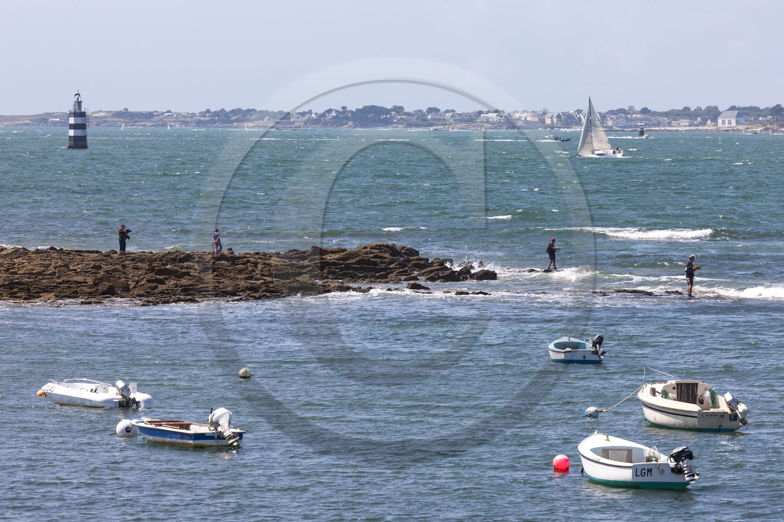 Pêcheurs à Gavres