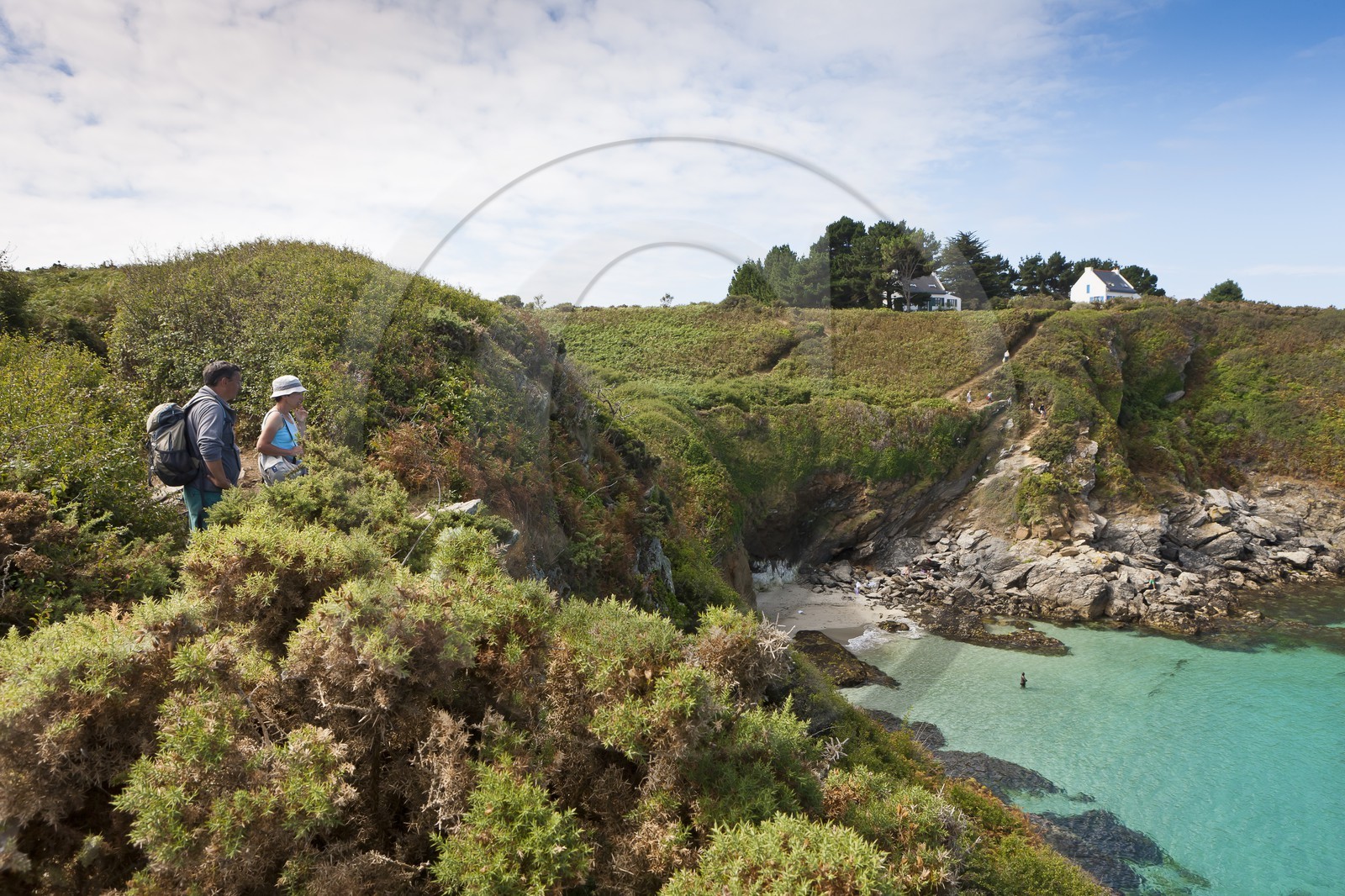 La crique de Poulziorec - Ile de Groix